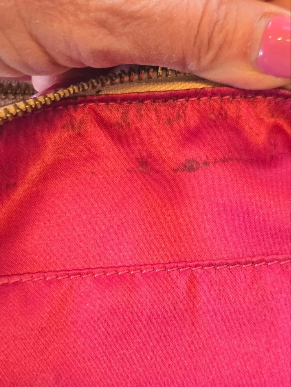Coach Poppy Groovy Metallic Gold Leather Shoulder Bag Crossbody - Picture 16 of 17